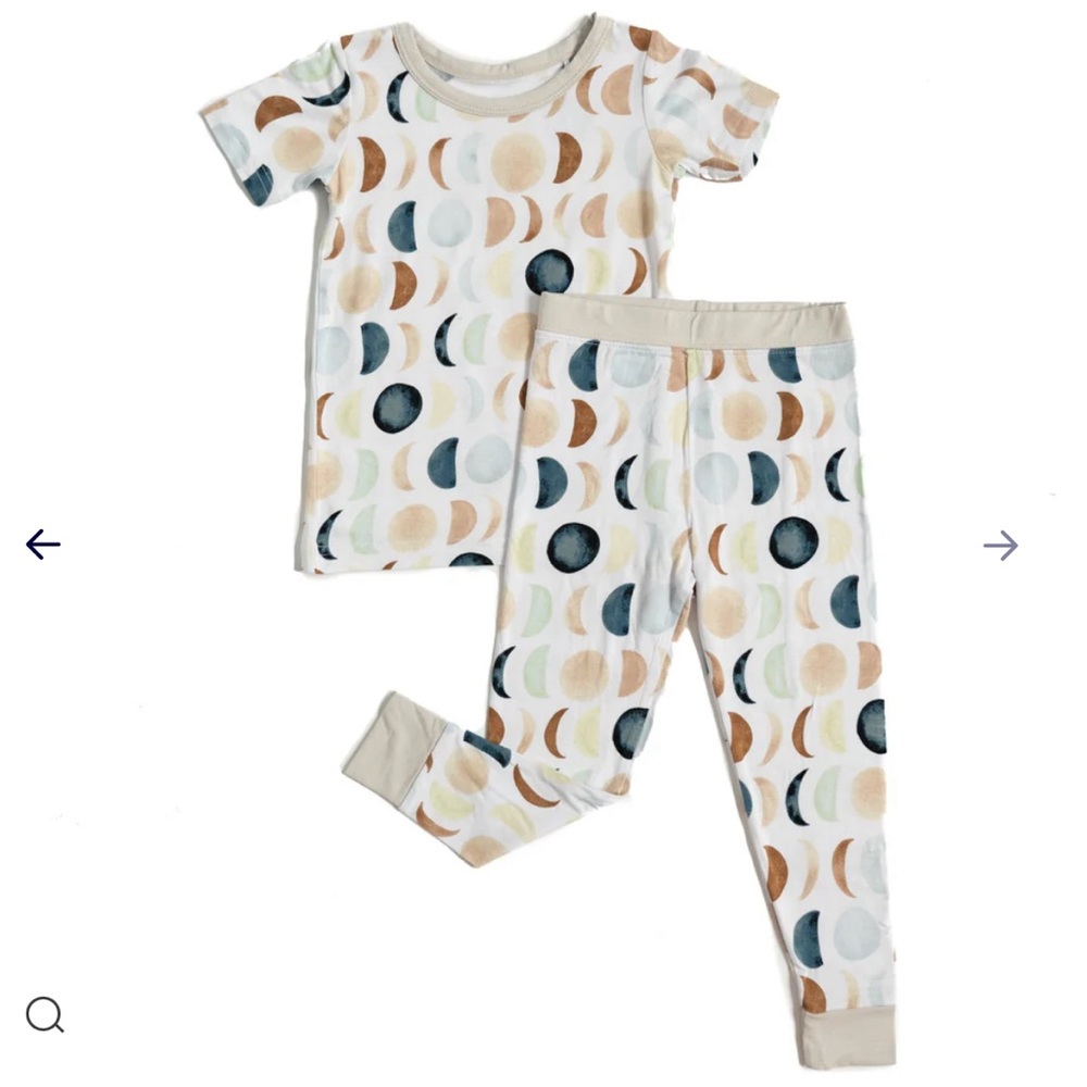 Little sleepies Luna print pajama bottoms